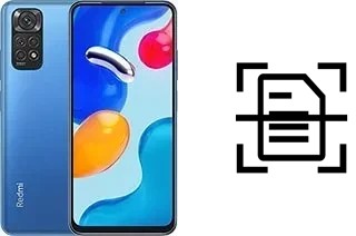 Numériser un document sur un Xiaomi Redmi Note 11S