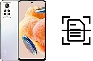 Numériser un document sur un Xiaomi Redmi Note 12 Pro 4G