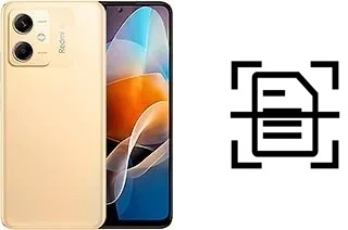 Numériser un document sur un Xiaomi Redmi Note 12R Pro