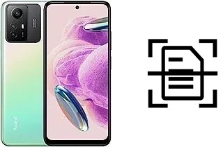 Numériser un document sur un Xiaomi Redmi Note 12S