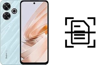 Numériser un document sur un Xiaomi Redmi Note 13R