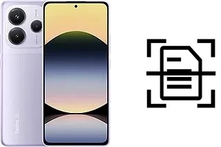 Numériser un document sur un Xiaomi Redmi Note 14 5G