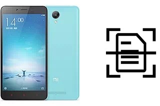 Numériser un document sur un Xiaomi Redmi Note 2