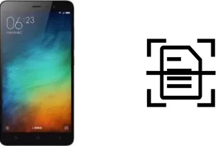 Numériser un document sur un Xiaomi Redmi Note 3 Pro 32GB