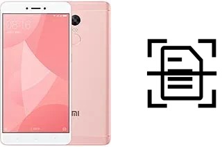 Numériser un document sur un Xiaomi Redmi Note 4X