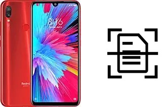 Numériser un document sur un Xiaomi Redmi Note 7S