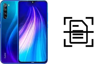 Numériser un document sur un Xiaomi Redmi Note 8