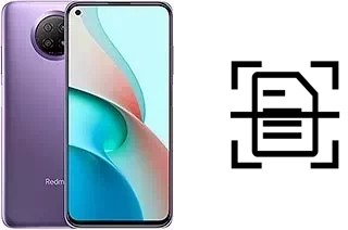 Numériser un document sur un Xiaomi Redmi Note 9 5G