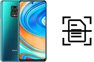 Numériser un document sur un Xiaomi Redmi Note 9 Pro Max