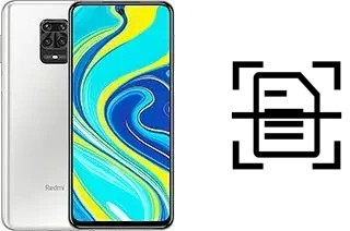 Numériser un document sur un Xiaomi Redmi Note 9S