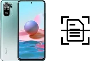 Numériser un document sur un Xiaomi Redmi Note 10