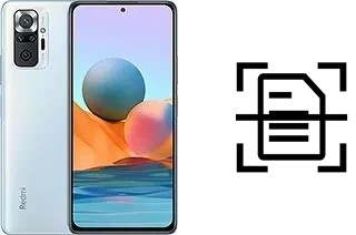 Numériser un document sur un Xiaomi Redmi Note 10 Pro