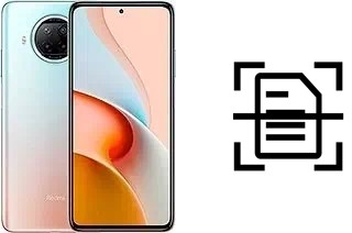 Numériser un document sur un Xiaomi Redmi Note 9 Pro 5G