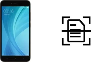 Numériser un document sur un Xiaomi Redmi Y1