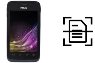 Numériser un document sur un XOLO X500