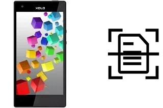 Numériser un document sur un XOLO Cube 5.0