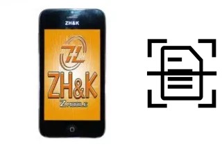 Numériser un document sur un ZH-K Mobile PAC 10