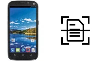 Numériser un document sur un ZTE Grand X Plus Z826