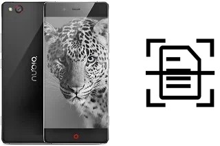 Numériser un document sur un ZTE nubia Z9