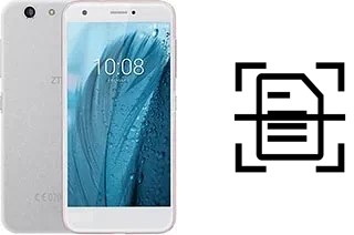 Numériser un document sur un ZTE Blade A512