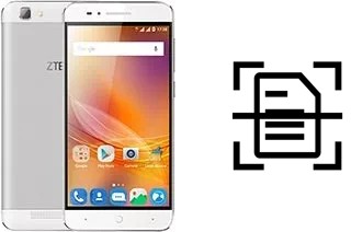 Numériser un document sur un ZTE Blade A610