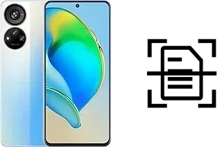 Numériser un document sur un ZTE Axon 40 SE