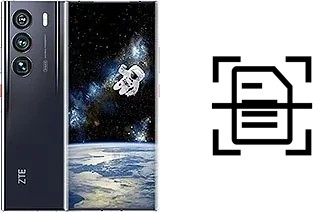 Numériser un document sur un ZTE Axon 40 Ultra Space Edition