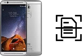 Numériser un document sur un ZTE Axon 7 mini