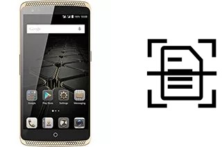 Numériser un document sur un ZTE Axon Elite