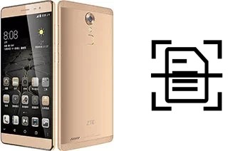 Numériser un document sur un ZTE Axon Max