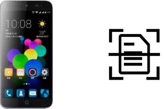 Numériser un document sur un ZTE Blade A1