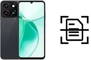 Numériser un document sur un ZTE Blade A35