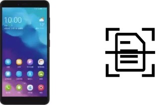 Numériser un document sur un ZTE Blade A4