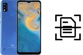 Numériser un document sur un ZTE Blade A51
