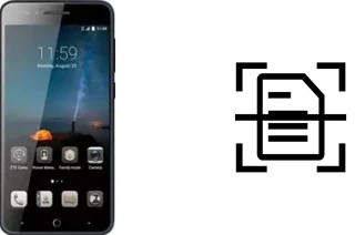 Numériser un document sur un ZTE Blade A612