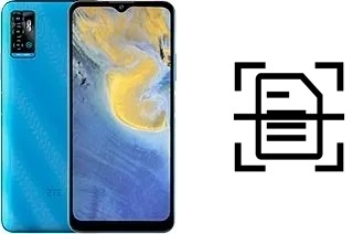 Numériser un document sur un ZTE Blade A71