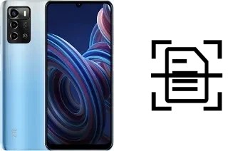 Numériser un document sur un ZTE Blade A72