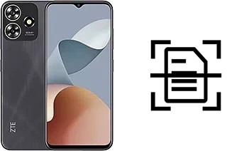 Numériser un document sur un ZTE Blade A73