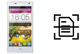 Numériser un document sur un ZTE Blade G Lux