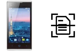 Numériser un document sur un ZTE Blade G