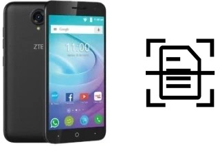 Numériser un document sur un ZTE Blade l7A