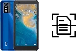 Numériser un document sur un ZTE Blade L9