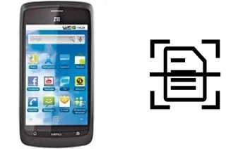 Numériser un document sur un ZTE Blade