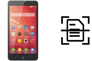 Numériser un document sur un ZTE V5 Lux