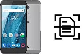 Numériser un document sur un ZTE Blade V7 Plus