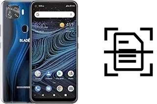 Numériser un document sur un ZTE Blade X1 5G