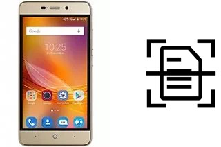 Numériser un document sur un ZTE Blade X3