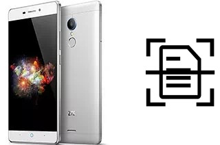 Numériser un document sur un ZTE Blade X9