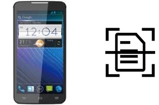 Numériser un document sur un ZTE Grand Memo