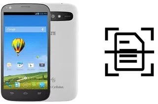 Numériser un document sur un ZTE Grand S Pro